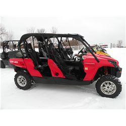2016 Can-Am Commander Max 1000 SN#-3JBKBAP22GJ000206