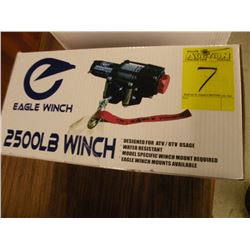 2500 lb Eagle ATV winch