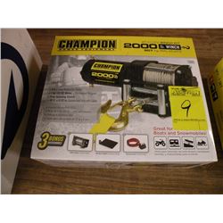 Champion 2000 lb winch