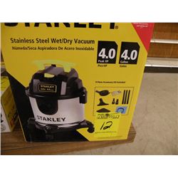 Stanley stainless steel wet/dry vac