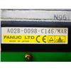 Image 3 : FANUC A02B-0098-C146/MAR KEYBOARD/ CONTROL PANEL