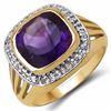 Image 1 : Sterling Silver African Amethyst Ring