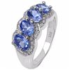 Image 2 : Sterling Silver Tanzanite Ring