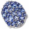 Image 1 : Sterling Silver Tanzanite Ring