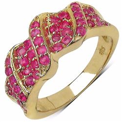 Sterling Silver Thai Ruby Ring