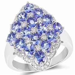 Sterling Silver Tanzanite Ring