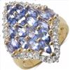 Image 1 : Sterling Silver Tanzanite Ring
