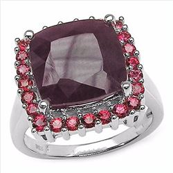 Sterling Silver Indian Ruby Ring