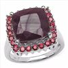 Image 1 : Sterling Silver Indian Ruby Ring