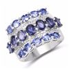 Image 1 : Sterling Silver Tanzanite Ring