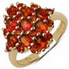 Image 1 : Sterling Silver Madeira Citrine Ring
