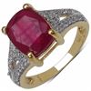 Image 1 : Sterling Silver Ruby Ring