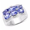 Image 1 : Sterling Silver Tanzanite Ring