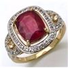 Image 1 : Sterling Silver Ruby Ring