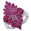 Image 1 : Sterling Silver Thai Ruby