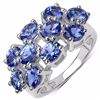 Image 1 : Sterling Silver Tanzanite Ring