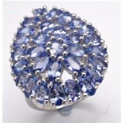 Sterling Silver Tanzanite Ring