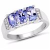 Image 1 : Sterling Silver Tanzanite Ring