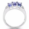 Image 2 : Sterling Silver Tanzanite Ring