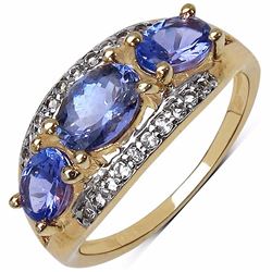 Sterling Silver Tanzanite Ring