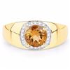 Image 3 : Sterling Silver Madeira Citrine Ring