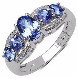 Sterling Silver Tanzanite Ring