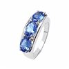 Image 2 : Sterling Silver Tanzanite Ring