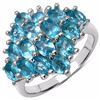 Image 1 : Sterling Silver Apatite Ring