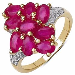 Sterling Silver Ruby Ring