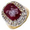 Image 1 : Sterling Silver Ruby Ring