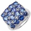 Image 1 : Sterling Silver Tanzanite Ring