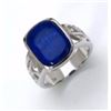 Image 1 : Sterling Silver lapis Ring