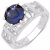 Image 1 : Sterling Silver Iolite Ring