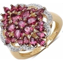 Sterling Silver Rhodolite Ring