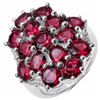 Image 1 : Sterling Silver Rhodolite Ring