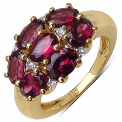 Sterling Silver Rhodolite Ring