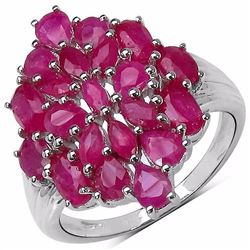 Sterling Silver Thai Ruby