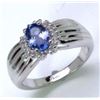 Image 1 : Sterling Silver Tanzanite Ring