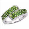 Image 1 : Sterling Silver Chrome-Diopside Ring