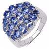 Image 1 : Sterling Silver Tanzanite Ring