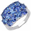 Image 1 : Sterling Silver Tanzanite Ring