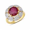Image 1 : Sterling Silver Ruby Ring