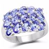 Image 1 : Sterling Silver Tanzanite Ring