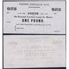 Image 1 : Australia, Western Australian Bank, Perth, 1844, aUnc