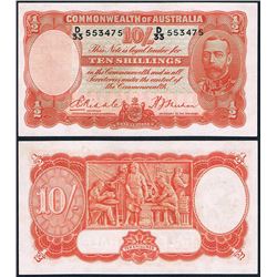 Australia, KGV, Ten Shillings, Riddle/Sheehan (R.11), 1936, D33/553475