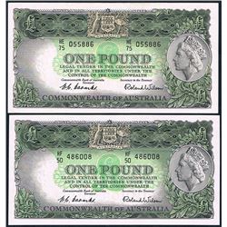 Australia, QEII, One Pound, Coombs/Wilson, 1953 (R.33), EF-aUnc