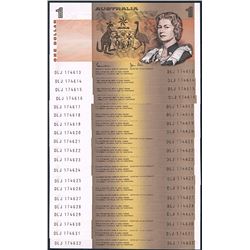 Australia, QEII, One Dollar, Johnston/Stone (R.78), 1982,  aUnc-Unc