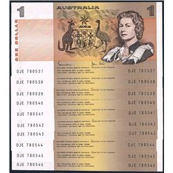 Australia, QEII, One Dollar, Johnston/Stone (R.78), 1982, aUnc/Unc