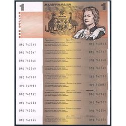 Australia, QEII, One Dollar, Johnston/Stone (R.78), 1982, aUnc/Unc