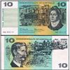 Image 1 : Australia, QEII, Ten Dollars, Coombs/Wilson (R.301F), 1966, First Prefix, SAA/805172
